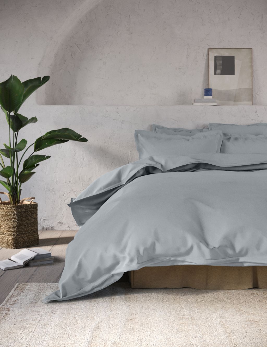 Washed Cotton Duvet Cover image 1