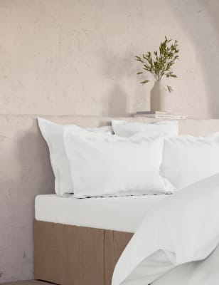 M&S X Fired Earth Washed Cotton Deep Fitted Sheet - DBL - Apres Ski, Apres Ski,Garden Folly,Charcoal