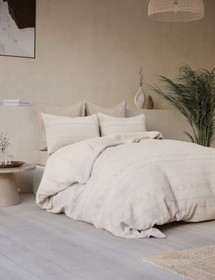 

M&S X Fired Earth Jacquard-Bettwäscheset „Marrakech El Hara“ - Dover Cliffs, Dover Cliffs