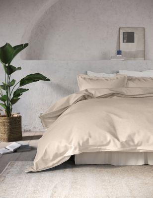 

M&S X Fired Earth Pure Brushed Cotton Twill Bedding Set - Malm, Malm