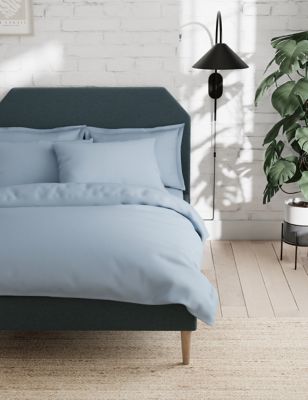 

M&S Collection Cotton Rich Bedding Set - Chambray, Chambray