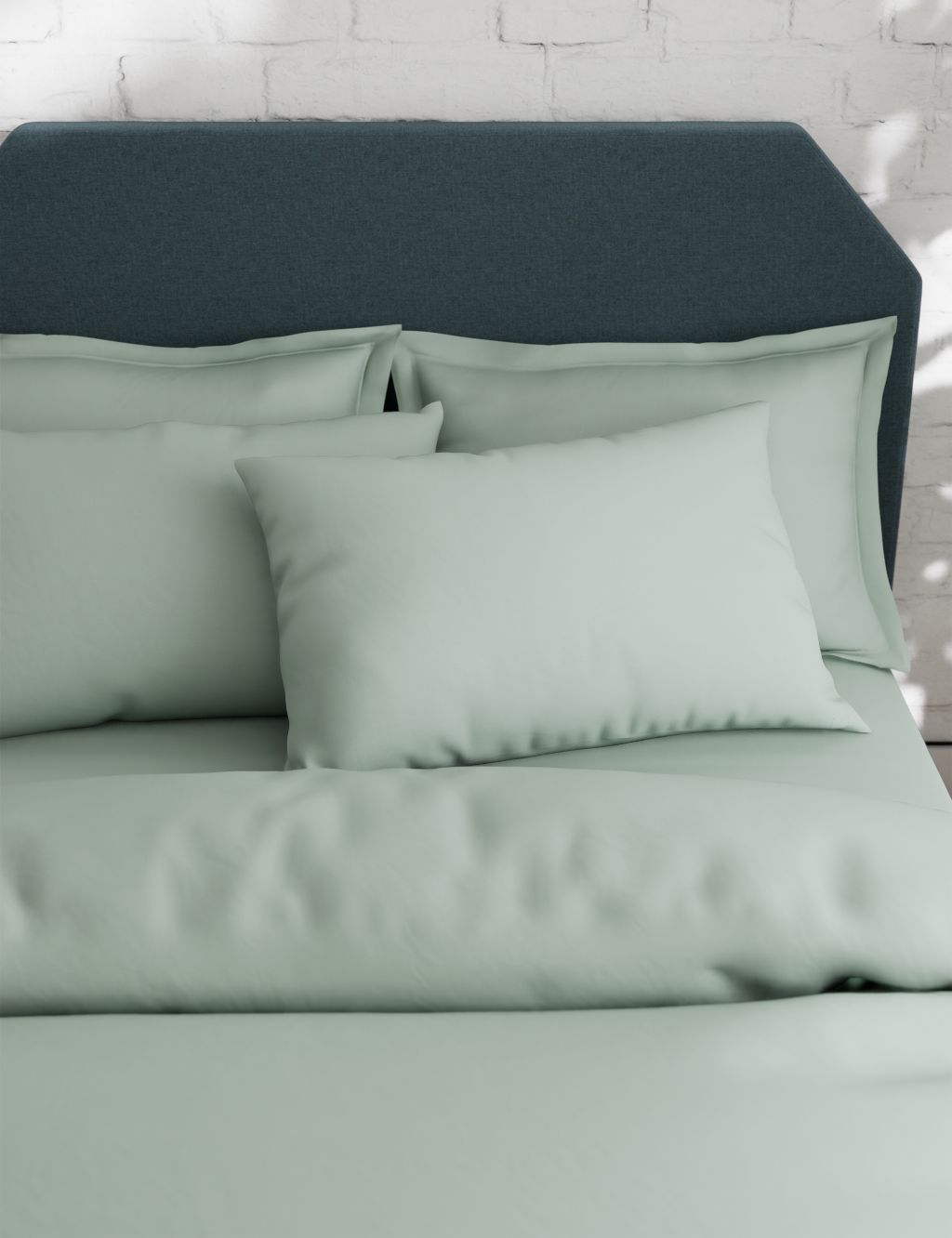 2pk Cotton Rich Pillowcases image 1