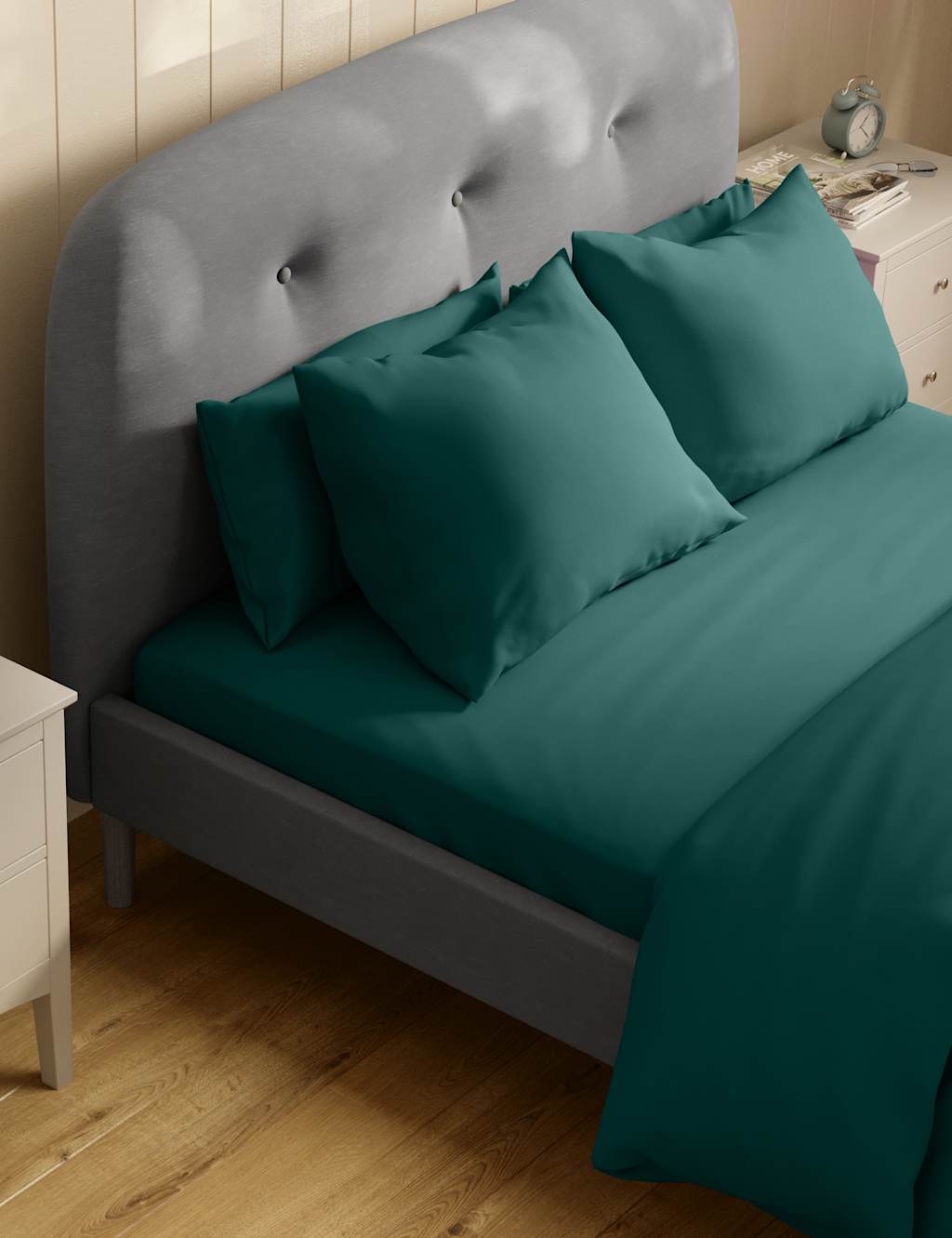 Cotton Rich Percale Flat Sheet image 1