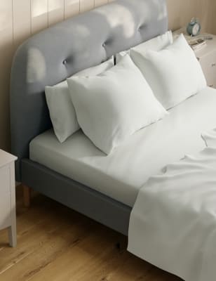 

Cotton Rich Percale Flat Sheet - Soft White, Soft White