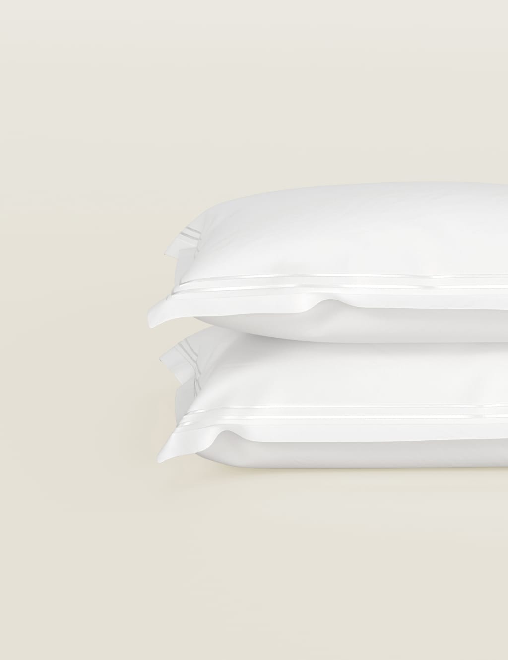 White Pillowcases M&S