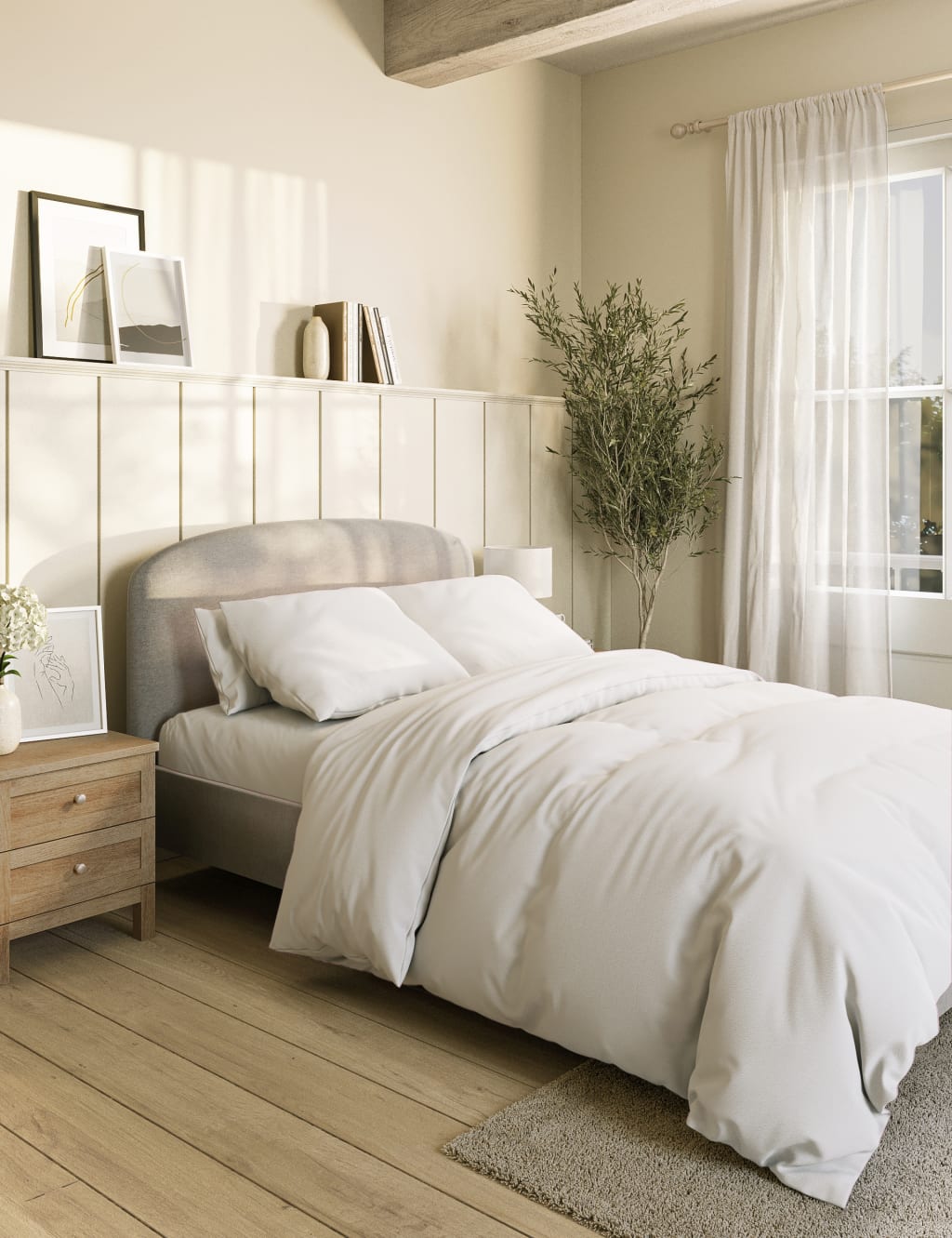 Pure Cotton 300 Thread Count Duvet Cover image 2