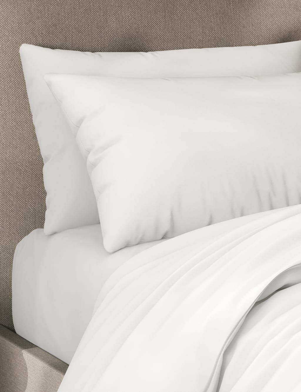 2 Pack Pure Cotton 300 Thread Count Pillowcases image 2
