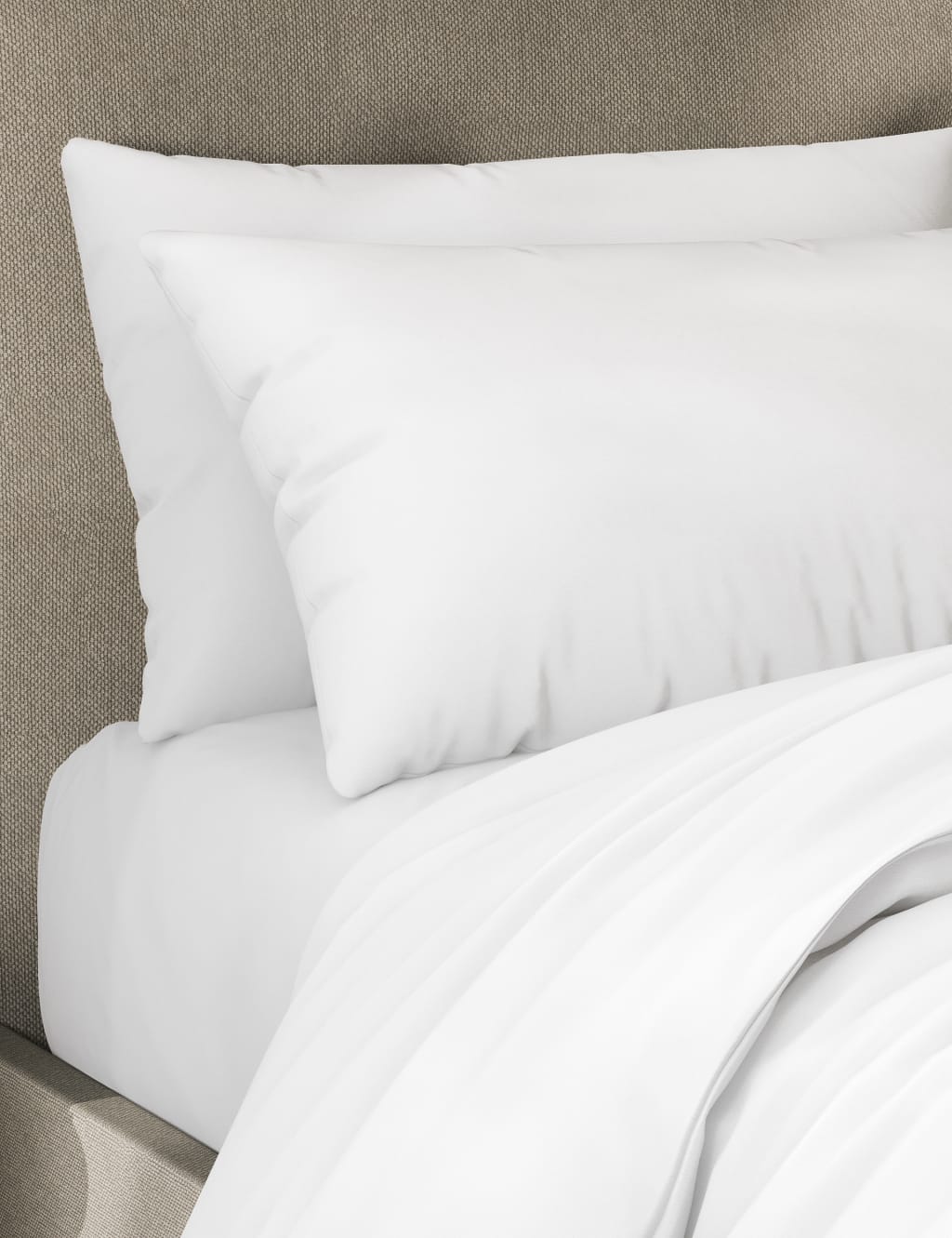 2 Pack Pure Cotton 300 Thread Count Pillowcases image 2