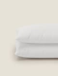 Lot de 2&nbsp;taies d'oreiller 100&nbsp;% coton avec une densité de tissage de 300&nbsp;fils