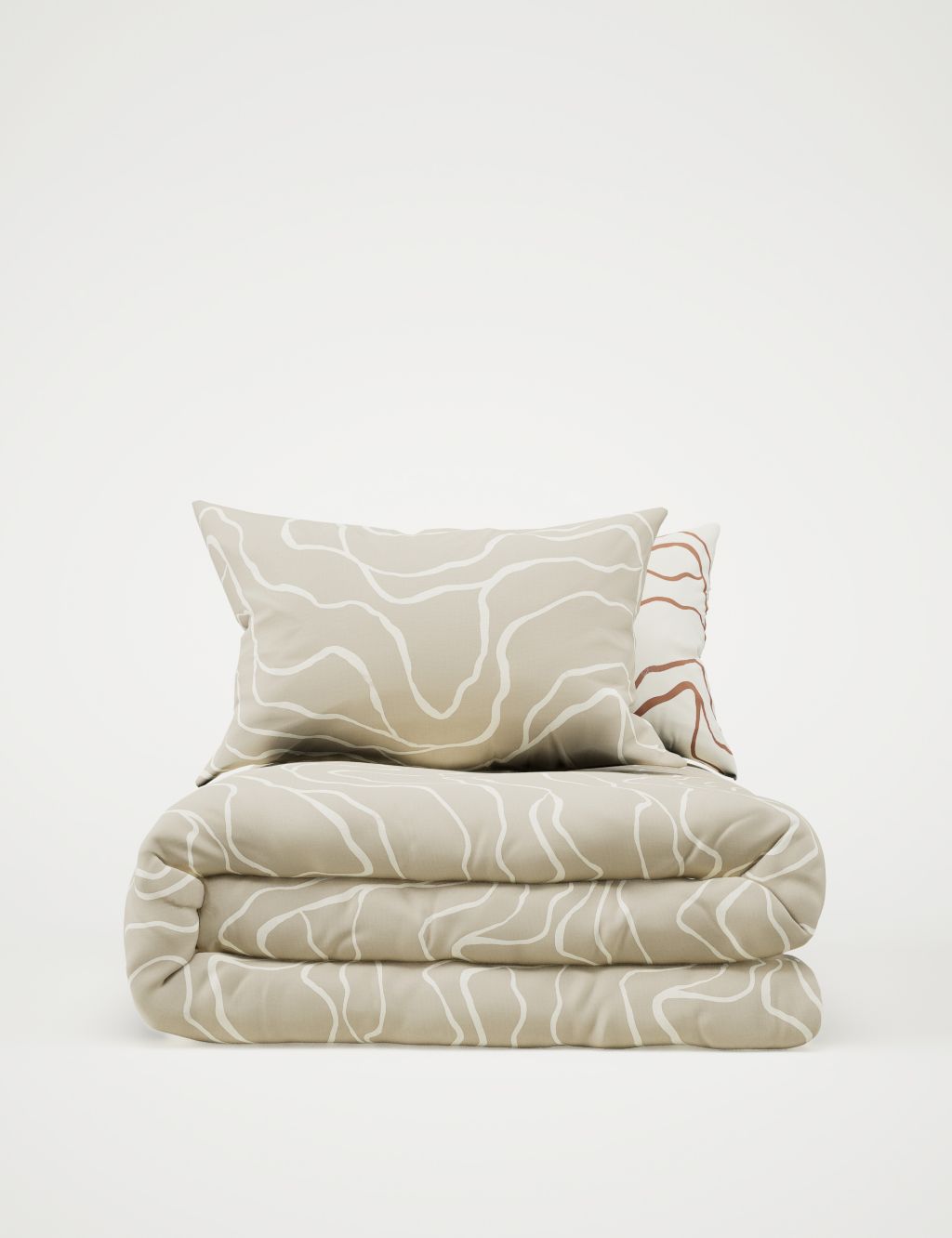 Cotton Blend Abstract Bedding Set image 2