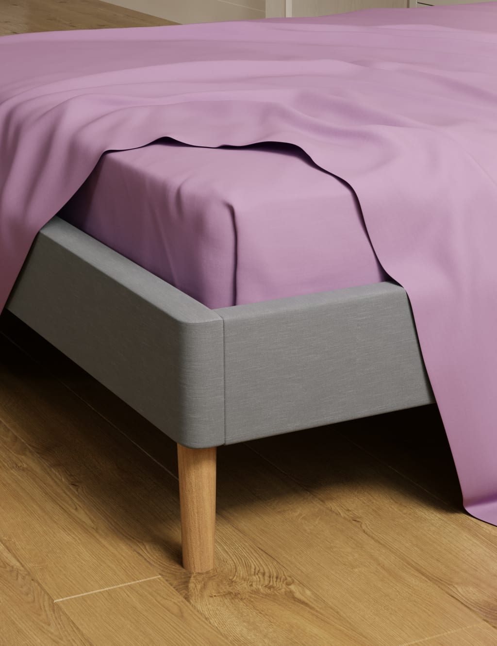 Egyptian Cotton Sateen 400 Thread Count Flat Sheet image 2