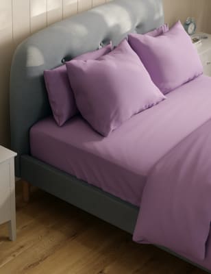 

M&S Collection Egyptian Cotton 400 Thread Count Extra Deep Fitted Sheet - Dusted Mauve, Dusted Mauve