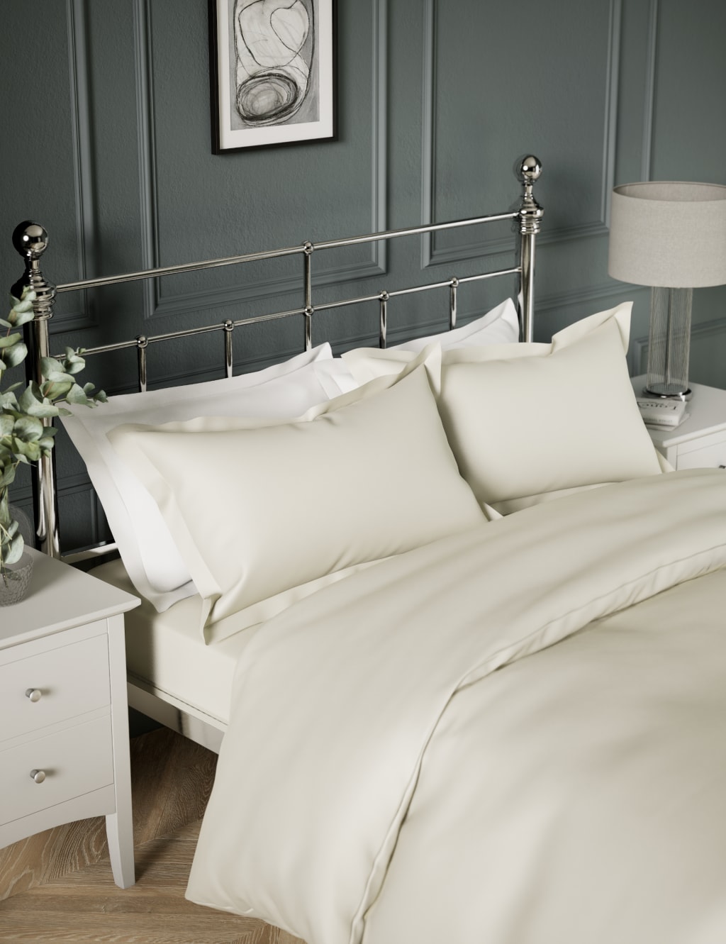 Cream Pillowcases M&S