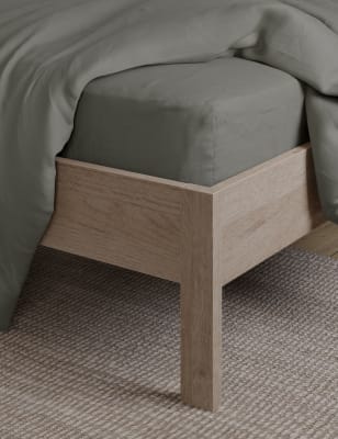 

M&S Collection Bamboo Extra Deep Fitted Sheet - Mid Grey, Mid Grey