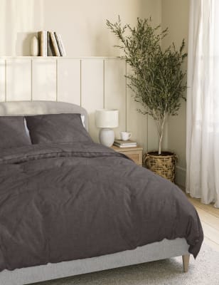 

Pure Linen Bedding Set - Medium Grey, Medium Grey