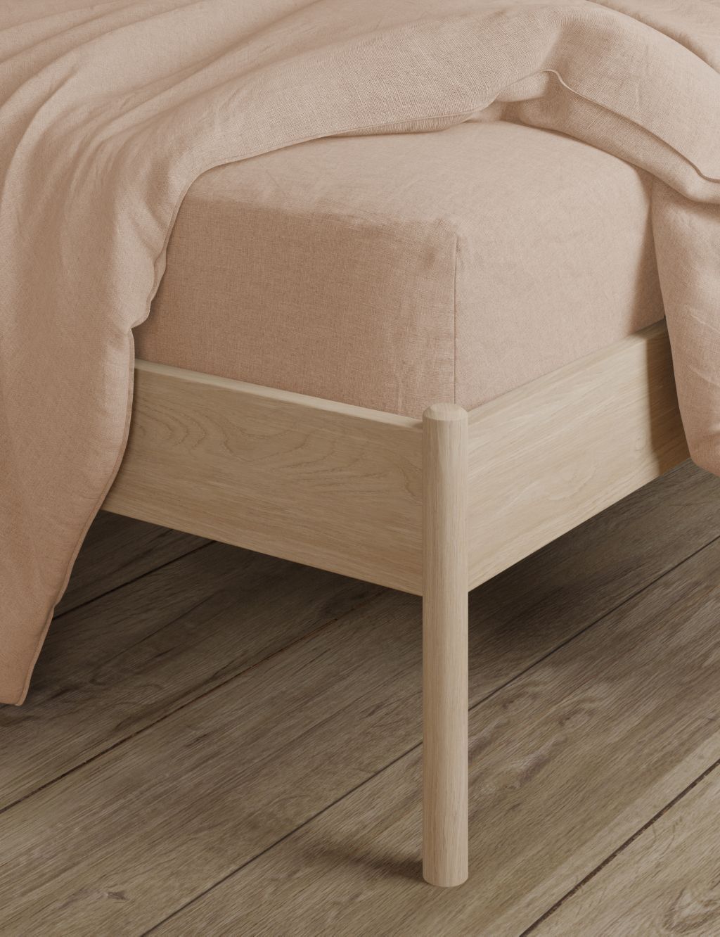 Pure Linen Deep Fitted Sheet image 1