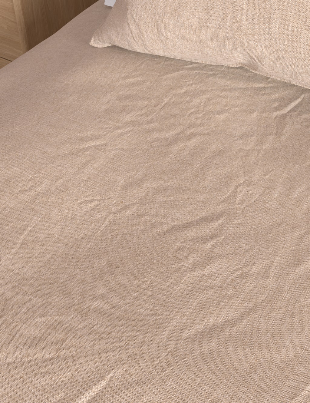 Pure Linen Deep Fitted Sheet image 3