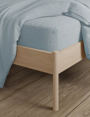 Pure Linen Deep Fitted Sheet