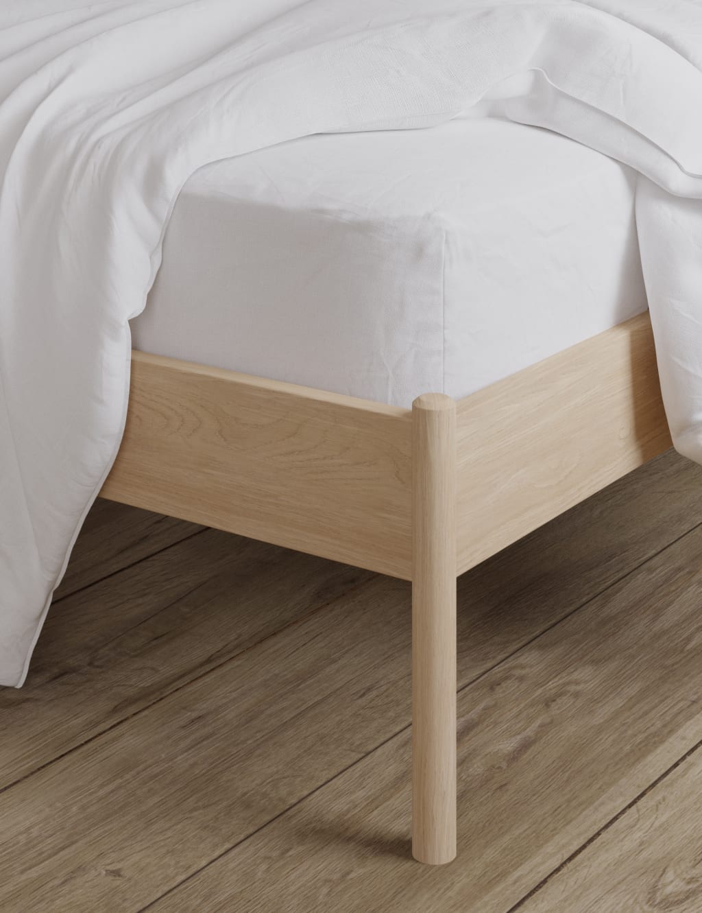 Pure Linen Deep Fitted Sheet image 1