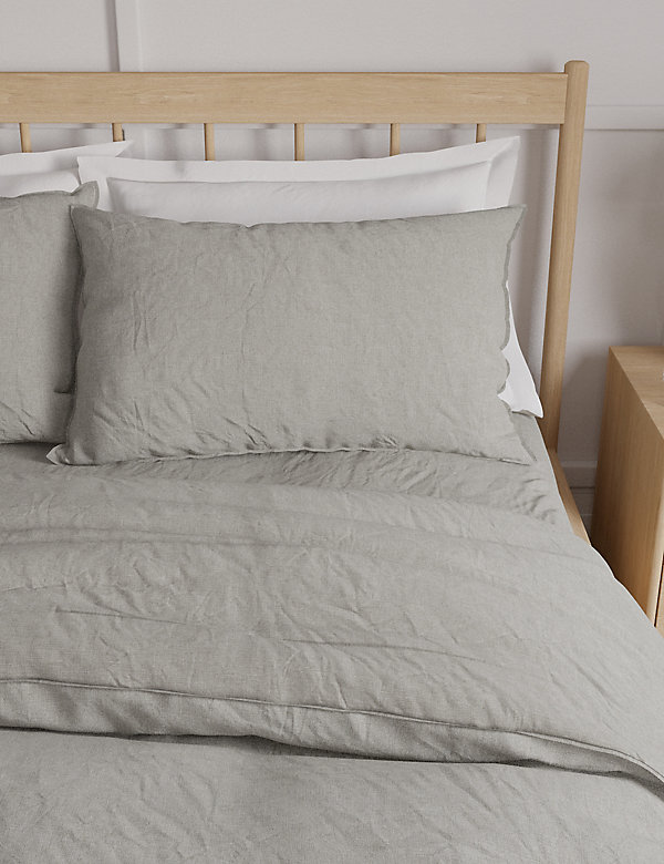 2pk Pure Linen Pillowcases - GR
