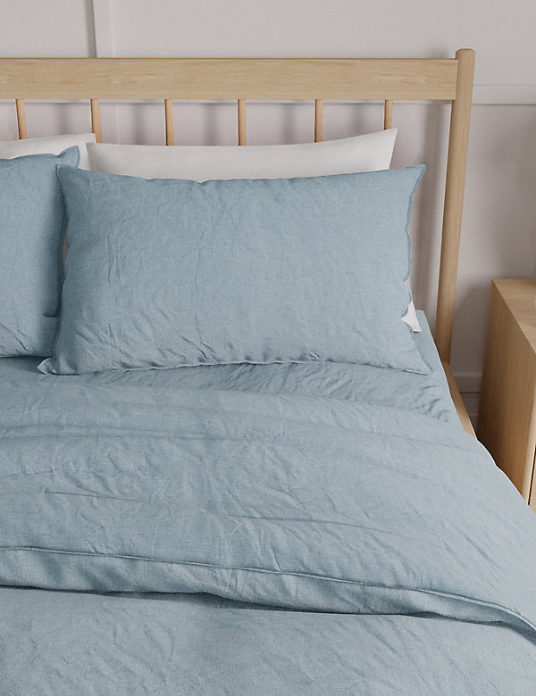 2pk Pure Linen Pillowcases - NZ
