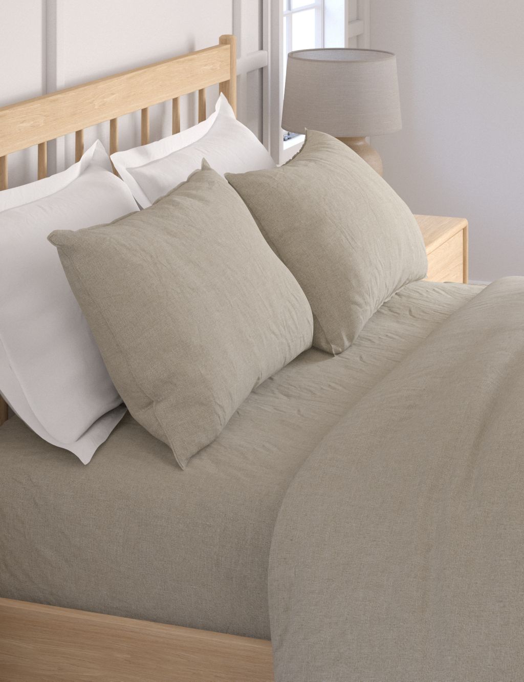 2pk Pure Linen Pillowcases image 3
