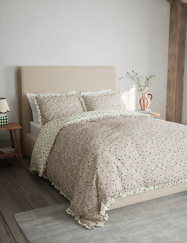 Pure Cotton Clover Print Bedding Set - HK