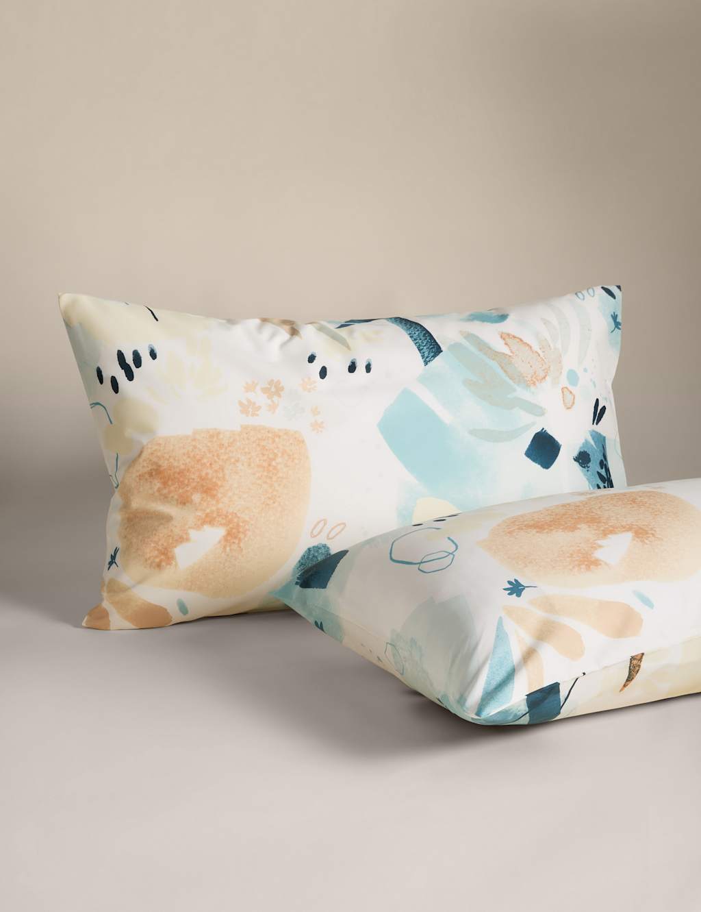 Pure Cotton Watercolour Floral Bedding Set image 3