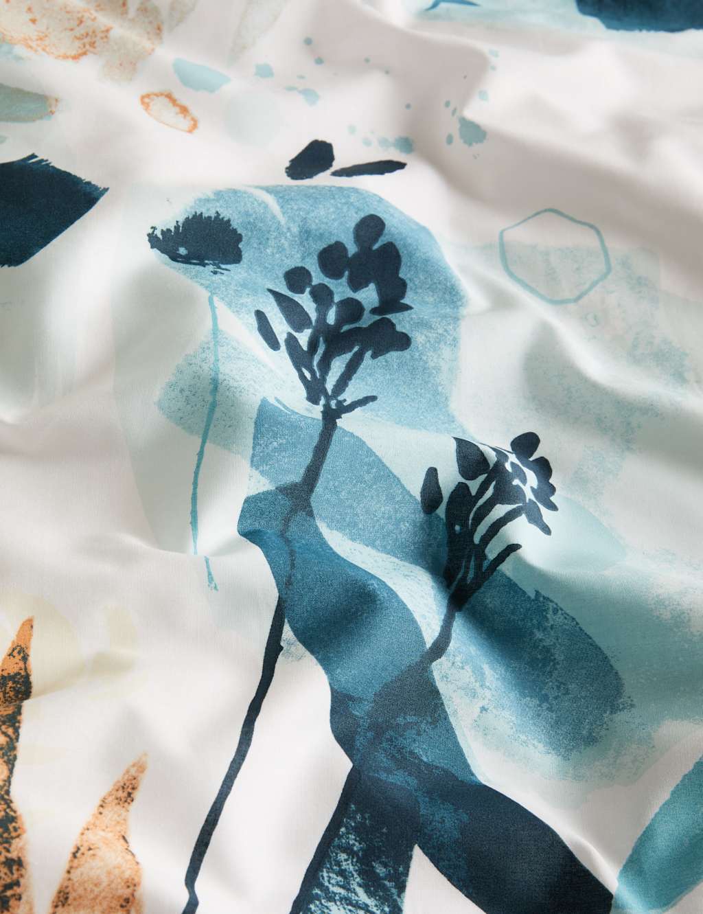 Pure Cotton Watercolour Floral Bedding Set image 3
