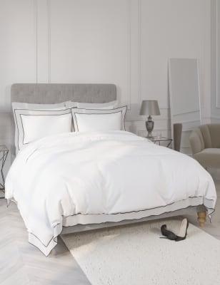 Cotton Blend Embroidered Bedding Set | M&S Dubai