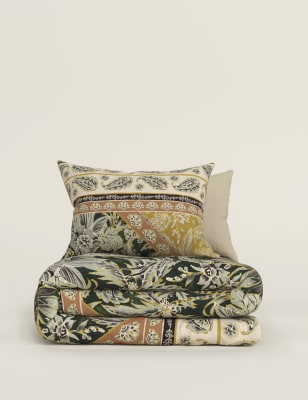 

Pure Cotton Tropical Paisley Bedding Set - Multi, Multi