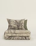 Pure Cotton Palm Jacquard Bedding Set