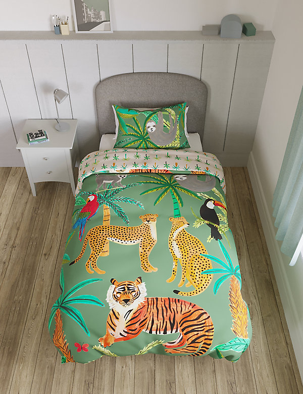 Pure Cotton Jungle Bedding Set - FR