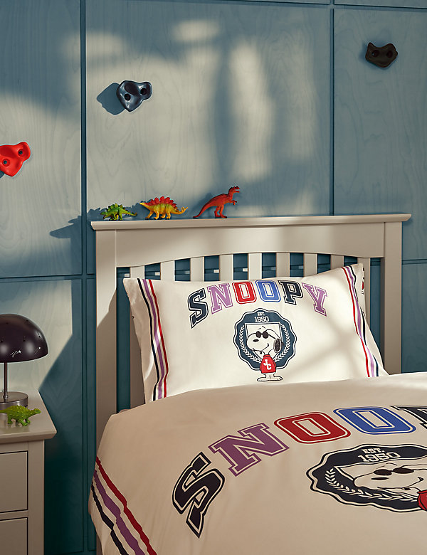 Snoopy™ Pure Cotton Bedding Set - JO