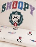 Bettwäscheset aus reiner Baumwolle mit Snoopy™-Motiv