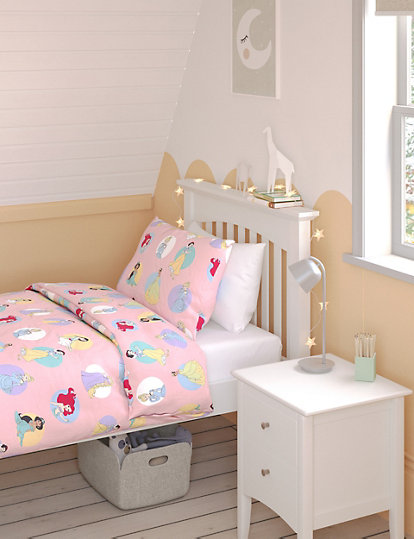 Disney Princess™ Cotton Blend Spotted Bedding Set