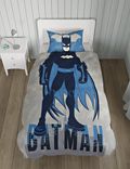 Parure de lit simple en coton mélangé à motif Batman™