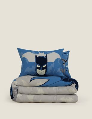 Cotton Blend Batman™ Single Bedding Set