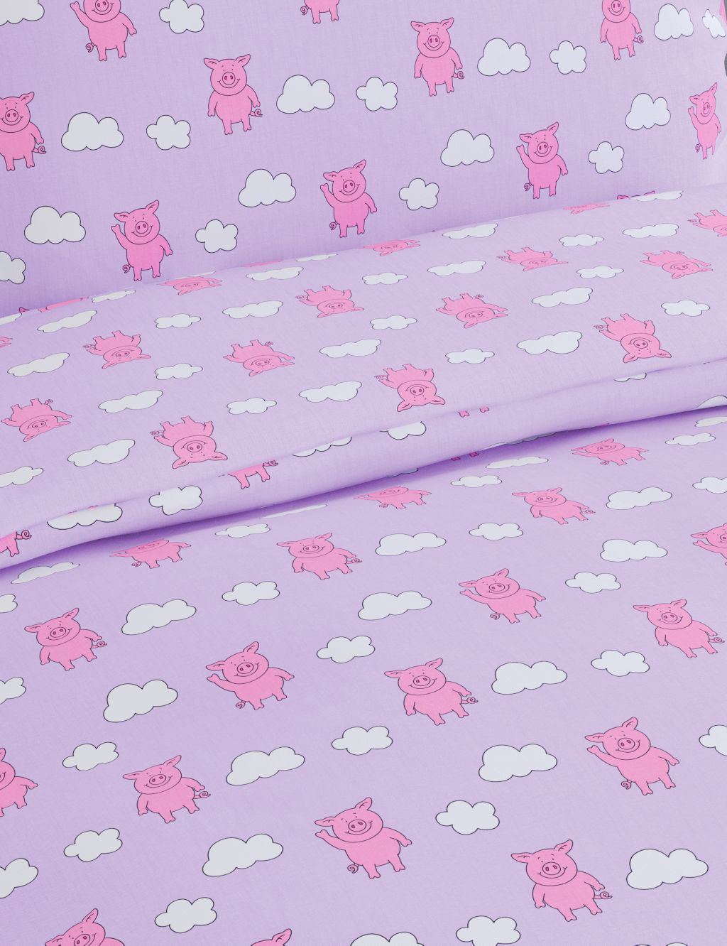Percy Pig™ Clouds Cotton Blend Bedding Set image 4