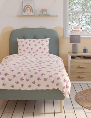 Percy Pig™ Fleece Bedding Set | M&S VN