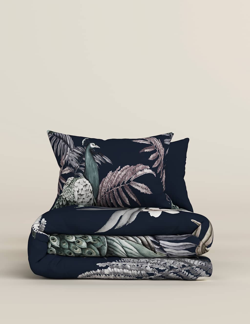 Pure Cotton Sateen Peacock Bedding Set image 4