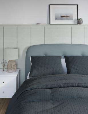 

M&S Collection Ropa de cama de rayas 100% algodón - Charcoal, Charcoal