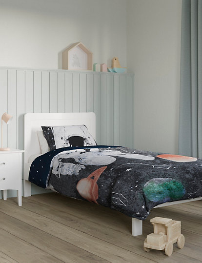 Pure Cotton Astronaut Bedding Set