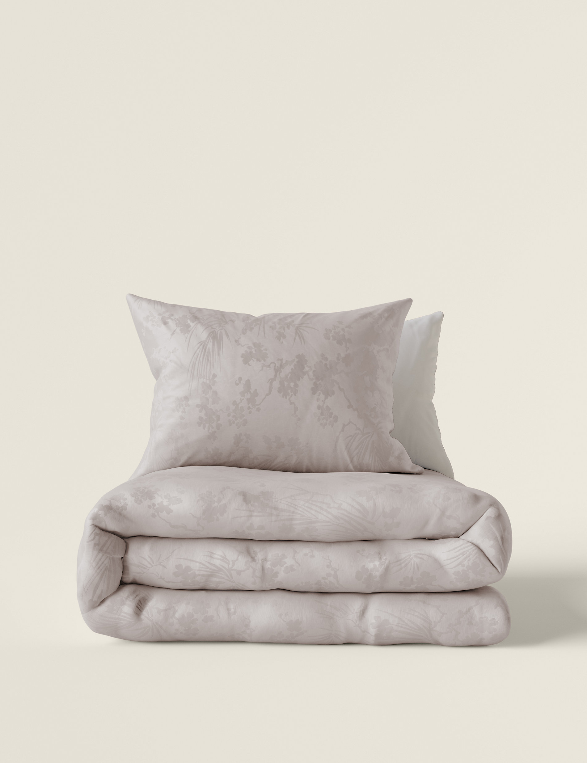 Pure Cotton Jacquard Blossom Bedding Set