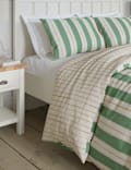 Cotton Blend Watercolour Lines Bedding Set