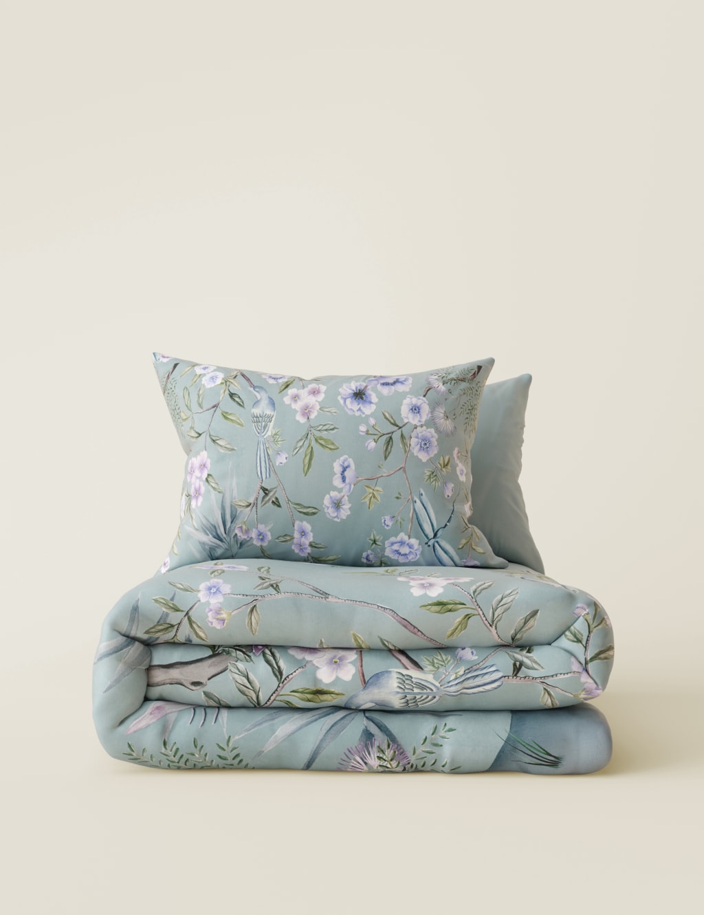Pure Cotton Sateen Floral Bedding Set image 6
