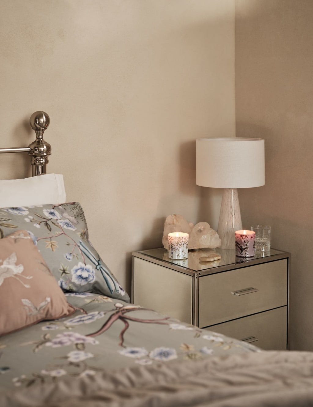 Pure Cotton Sateen Floral Bedding Set image 7