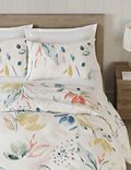 Pure Cotton Abstract Leaf Bedding Set