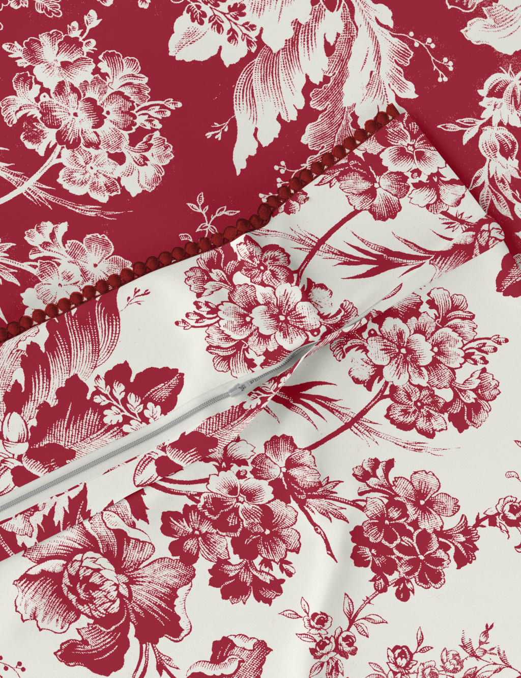 Etched Evie Sateen Floral Bedding Set image 2