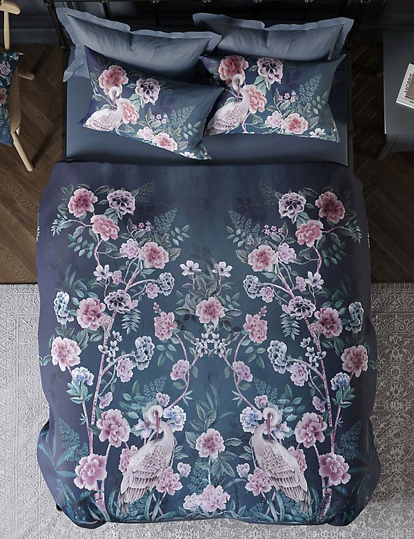 Flora Chinoiserie Sateen Bedding Set - HU